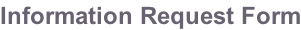 Information Request Form